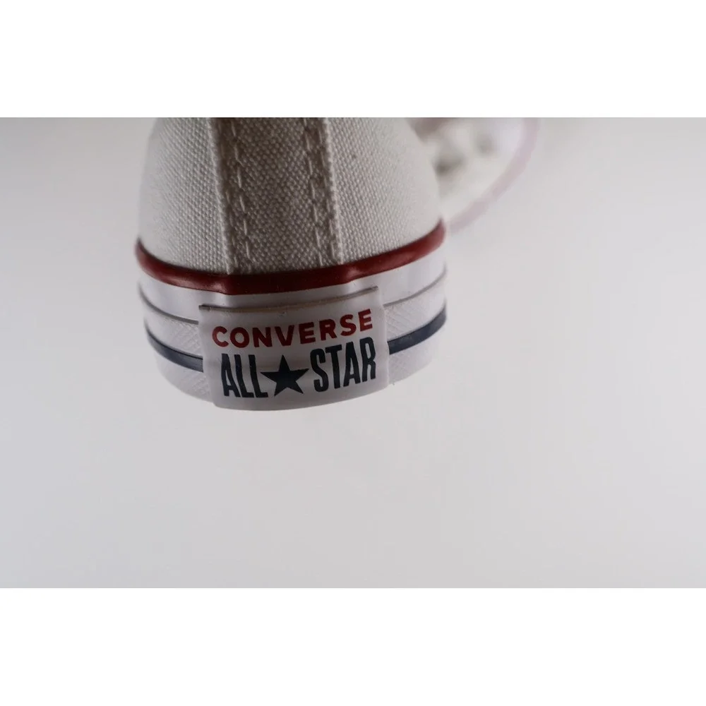 Converse Shoes Chuck Taylor All Star High Top Optical White Solid 3Y Canvas NWT
